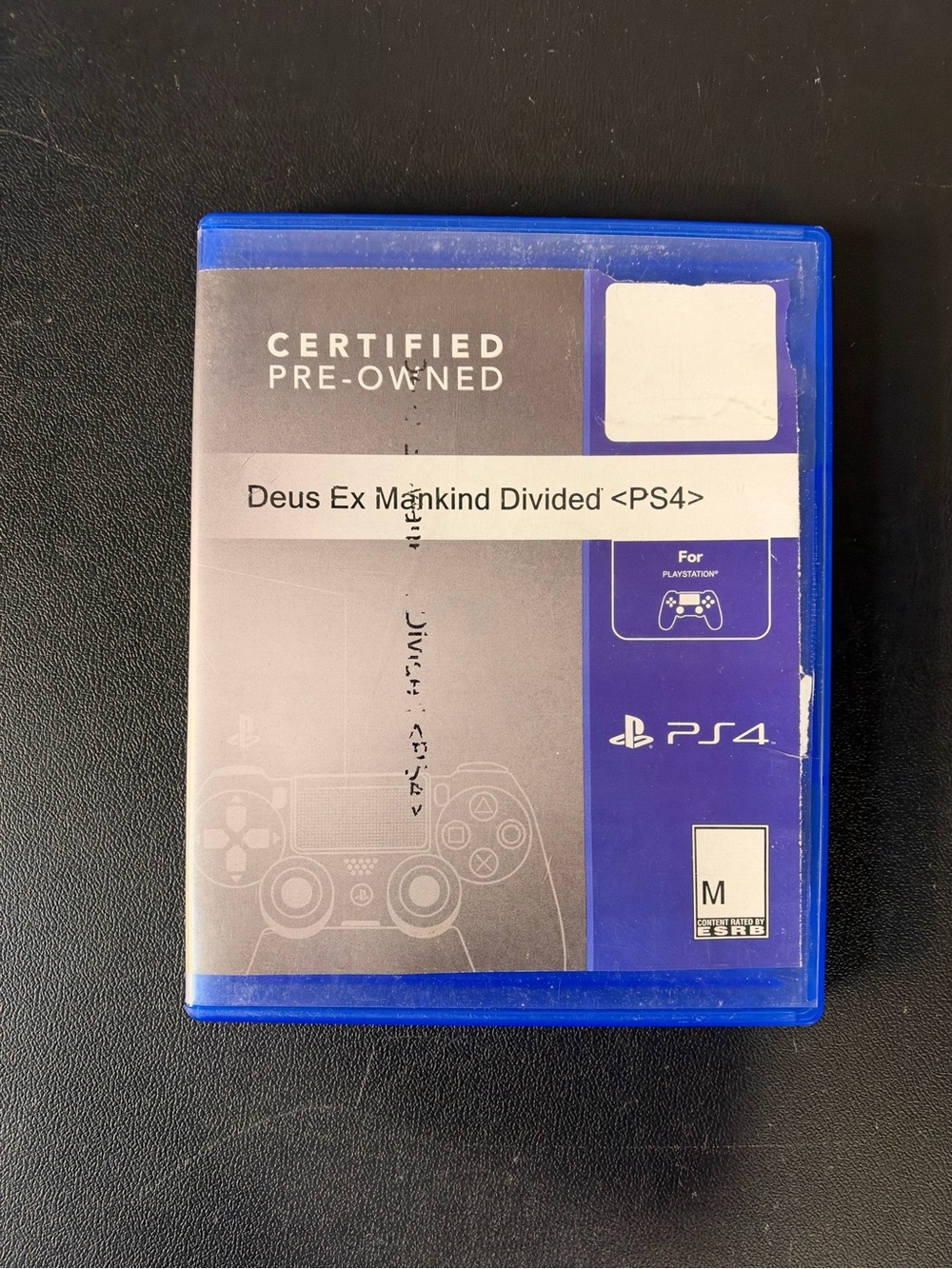 Deus Ex: Mankind Divided (Sony PlayStation 4, 2016) Game Disc Only